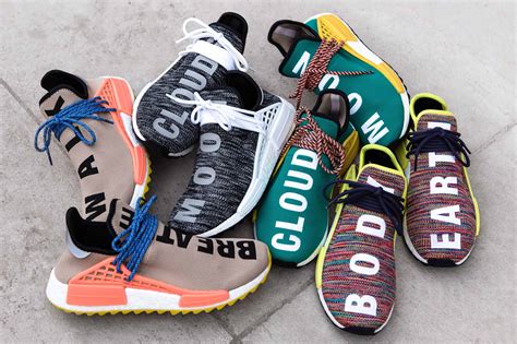 fake chanel human race|How To Spot Fake Pharrell Williams Human Race NMD.